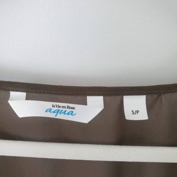 Olive Sheer Cover Up - Picture 3 of 5